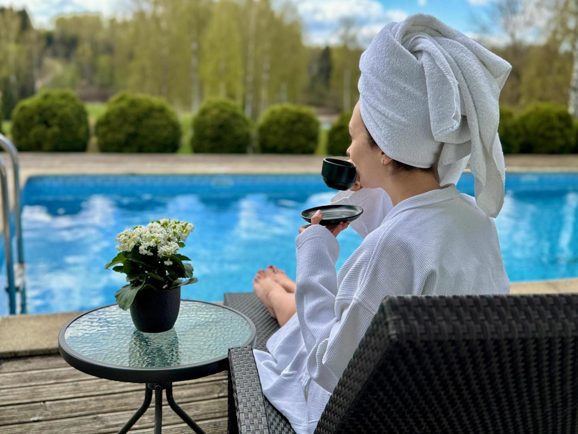 Spa Hotel Ezeri Sigulda Esterno foto
